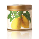 Load image into Gallery viewer, Rosy Rings Lemon Blossom &amp; Lychee Signature Tin Candle
