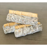 Load image into Gallery viewer, White Sage Smudge Stick with Palo Santo