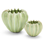 Load image into Gallery viewer, Celadon Gourd Planter / Vase - Wanderlustre