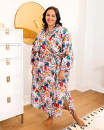 Load image into Gallery viewer, Good Dog Robe - Vintage Rose