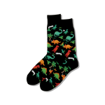 Load image into Gallery viewer, Men's Dinosaurs Crew Socks - Wanderlustre