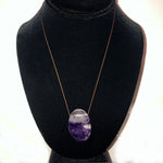 Load image into Gallery viewer, Margaret Solow Amethyst Necklace - Wanderlustre
