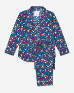 Load image into Gallery viewer, Red Delicious Long Sleep Set - Azure