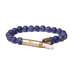 Load image into Gallery viewer, Wishbeads Lapis Lazuli Bracelet - Love + Protection - Wanderlustre