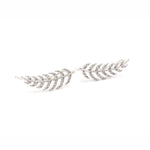Load image into Gallery viewer, Feather Climber Earrings
