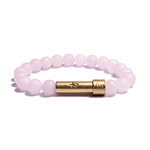 Load image into Gallery viewer, Wishbeads Rose Quartz Bracelet - Love + Forgiveness - Wanderlustre
