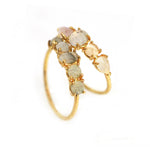 Load image into Gallery viewer, Set of 2 Rings with Assorted Stones