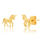 Load image into Gallery viewer, Unicorn Stud Earrings