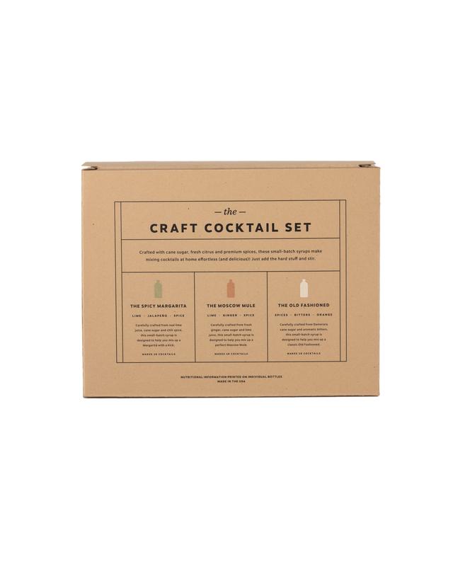 The Craft Cocktail Syrup Set