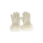 Load image into Gallery viewer, Faux Fur Trimmed Gloves
