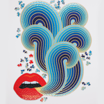 Load image into Gallery viewer, Jonathan Adler 750-Piece Lips Puzzle - Wanderlustre