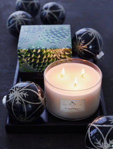 Roland Pine Three Wick Soy Candle