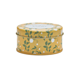 Rosy Rings Lemon Blossom & Lychee Travel Tin Candle