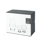 Load image into Gallery viewer, 3-Piece Footed Crystal Daiginjo Sake Set
