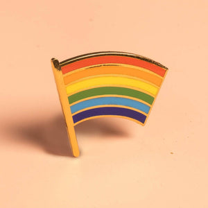Pride Flag Pin - Wanderlustre