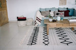 Load image into Gallery viewer, Bereber Canvas Washable Rug - Wanderlustre
