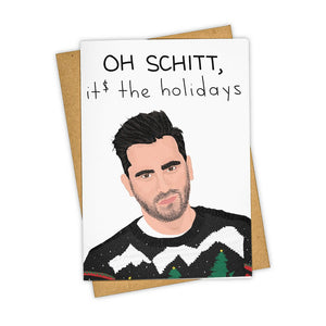 David Rose Schitt's Creek Oh Schitt, It's The Holidays Card
