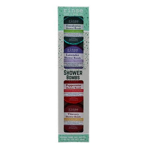 4 Pack Shower Bomb Box - Assorted
