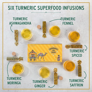 Turmeric Tea Tales Gift Set (set of 6 teas)