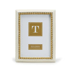 Load image into Gallery viewer, Gold Beaded Frame 5x7
