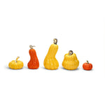Load image into Gallery viewer, Ceramic Pumpkins with Gold Stem

