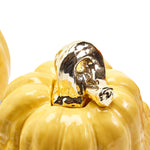 Load image into Gallery viewer, Ceramic Pumpkins with Gold Stem

