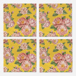 Load image into Gallery viewer, Antique Flowers Coaster Tiles - Set of 4
