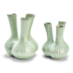 Load image into Gallery viewer, Celadon 3-Stem Vases
