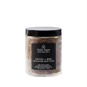 Coffee + Mint Exfoliating Body Scrub - Wanderlustre
