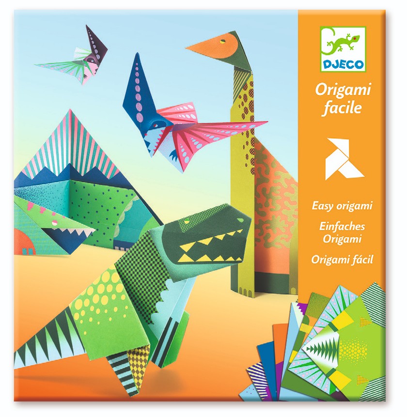 Dinosaurs Origami Set by Djeco - Wanderlustre