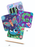 Load image into Gallery viewer, Bugs Scratch Cards by Djeco - Wanderlustre
