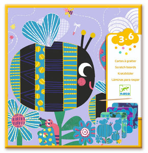 Bugs Scratch Cards by Djeco - Wanderlustre