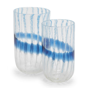 Blue Wave Vases