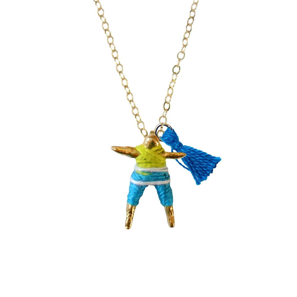 Worry Doll Necklace - Wanderlustre