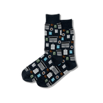 Load image into Gallery viewer, Men&#39;s Accountant Crew Socks
