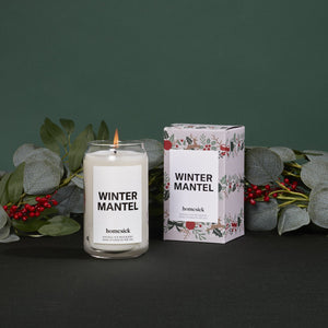 Homesick Winter Mantle Candle