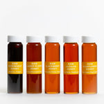 Load image into Gallery viewer, Jacobsen Co. Five Vial Raw Honey Set
