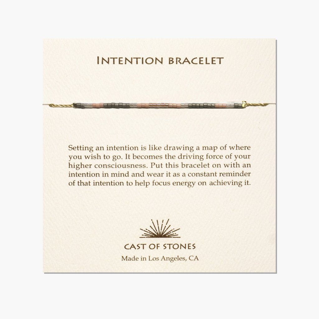 Cast Of Stones Intention Bracelets - Wanderlustre