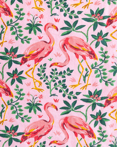 Flock of Flamingos Long Sleep Set - Rose