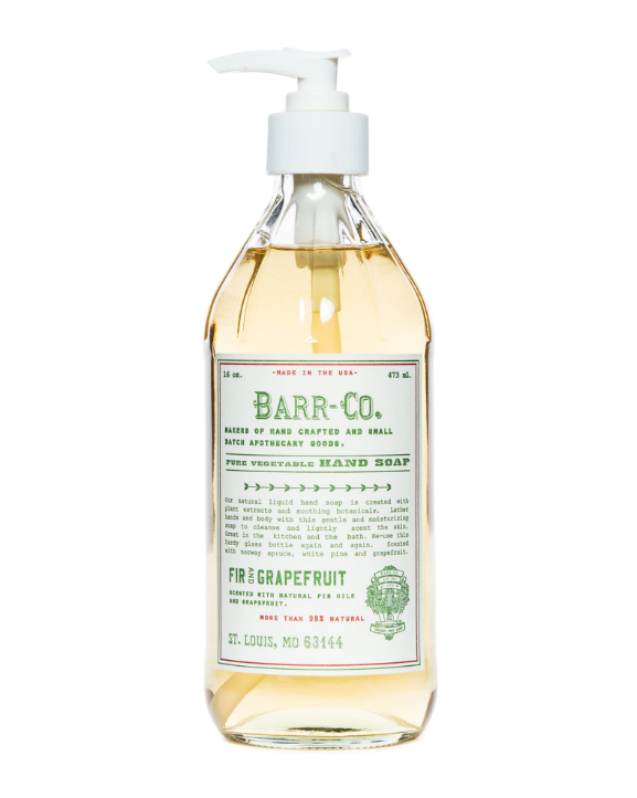 Barr-Co. Fir & Grapefruit Liquid Hand Soap