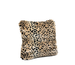 Signature Series Cheetah Faux Fur Pillow