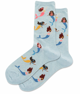 Women's Mermaid Crew Socks