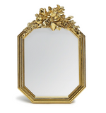 Load image into Gallery viewer, Fleur D&#39; Or Gold Mirror
