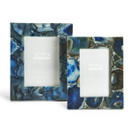 Load image into Gallery viewer, Blue Agate Picture Frames - Wanderlustre
