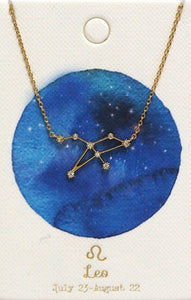 TAI Zodiac Constellation Necklace - Wanderlustre