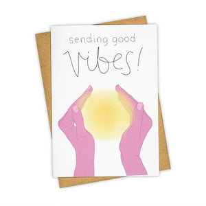 Good Vibes Card - Wanderlustre