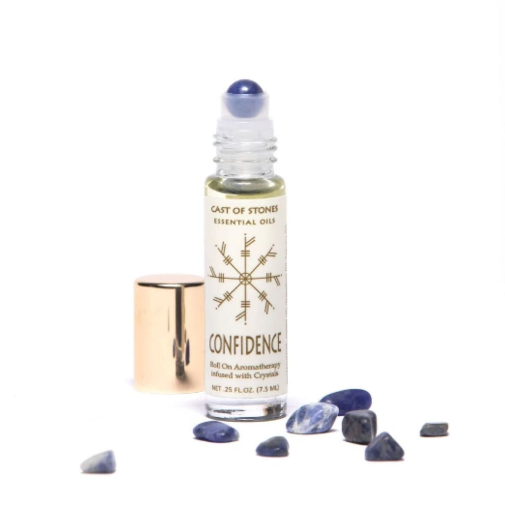 Cast Of Stones Confidence Roll-On Aromatherapy - Wanderlustre
