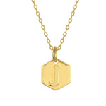Load image into Gallery viewer, Stella &amp; Ruby Monogram Initial Necklace - Gold
