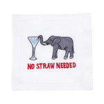Load image into Gallery viewer, August Morgan Embroidered Cocktail Napkins - Wanderlustre
