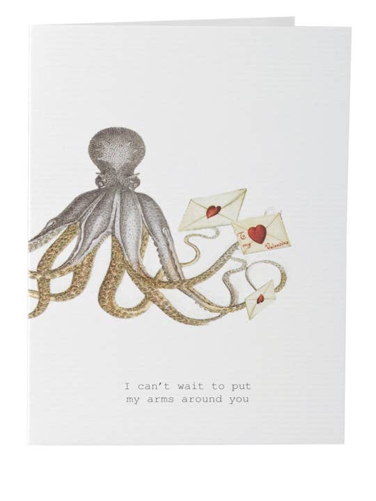 I Can't Wait to Put My Arms Around You Card